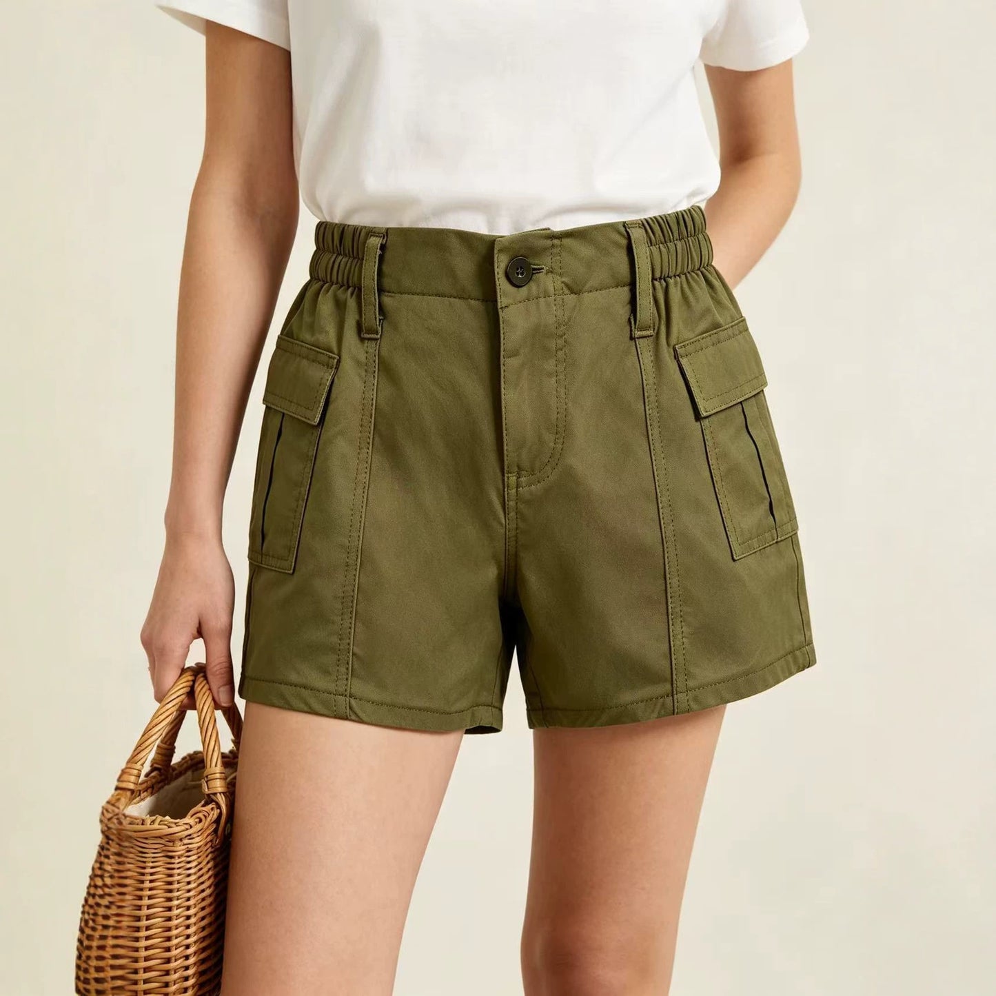Women's Summer Retro Simple Casual Slim Fit Women's Jeans