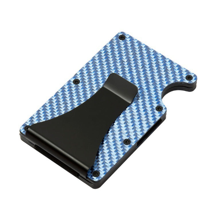 Carbon Fiber Credit Box Swiping Bank Card Holder