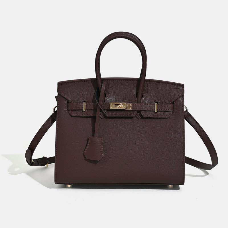 Durable Women's Leather Fashion Large Capacity Handbags