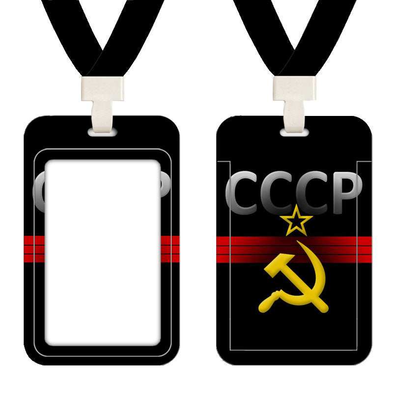 Soviet Union Lenin Marx Stalin Communist Card Holder
