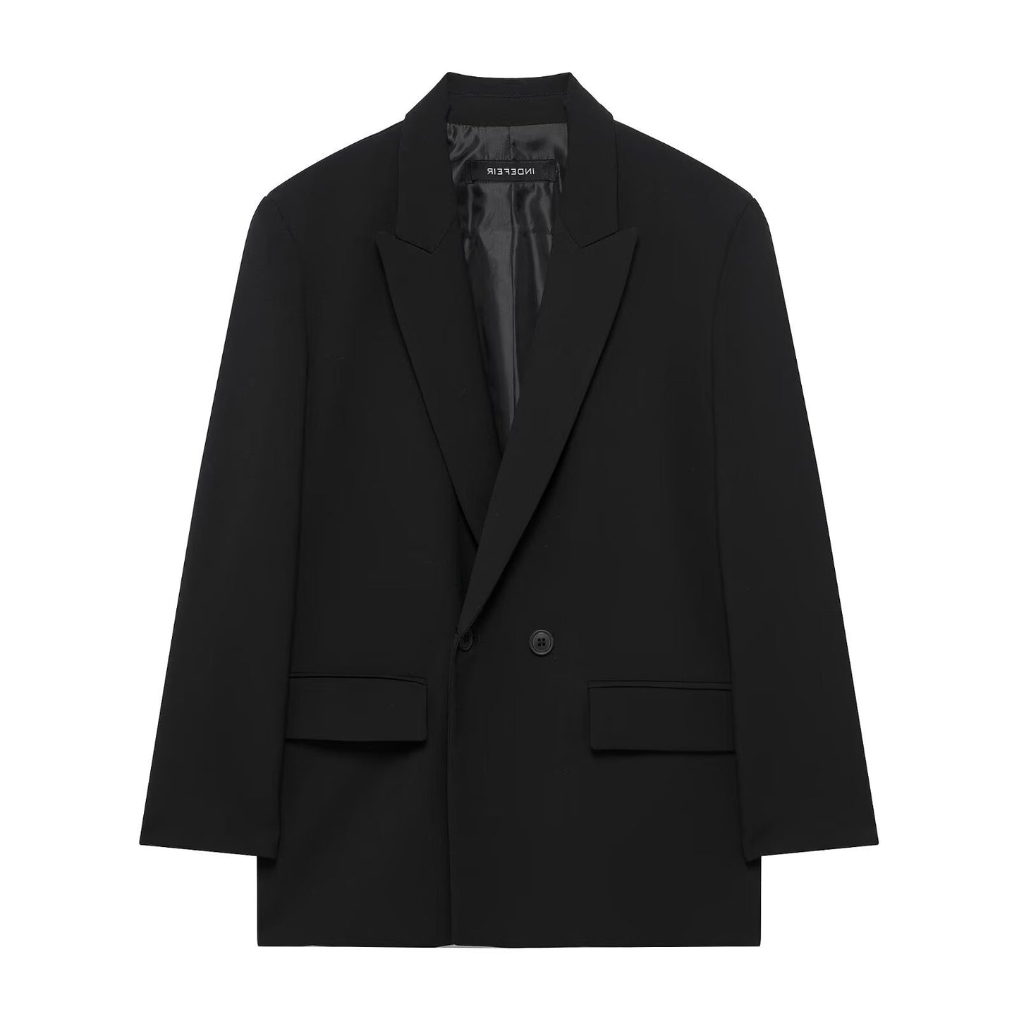 Women's Commute Style Lapel Double Breasted Temperament Blazers