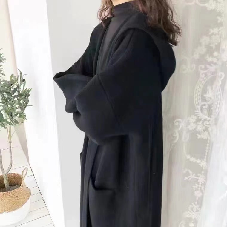 Women's Korean Idle Style Gentle Knitted Long Sweaters