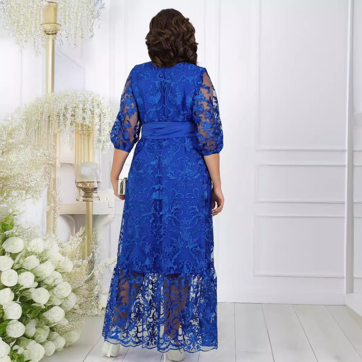 Women's New Dress Lace Embroidery Cocktail Dresses