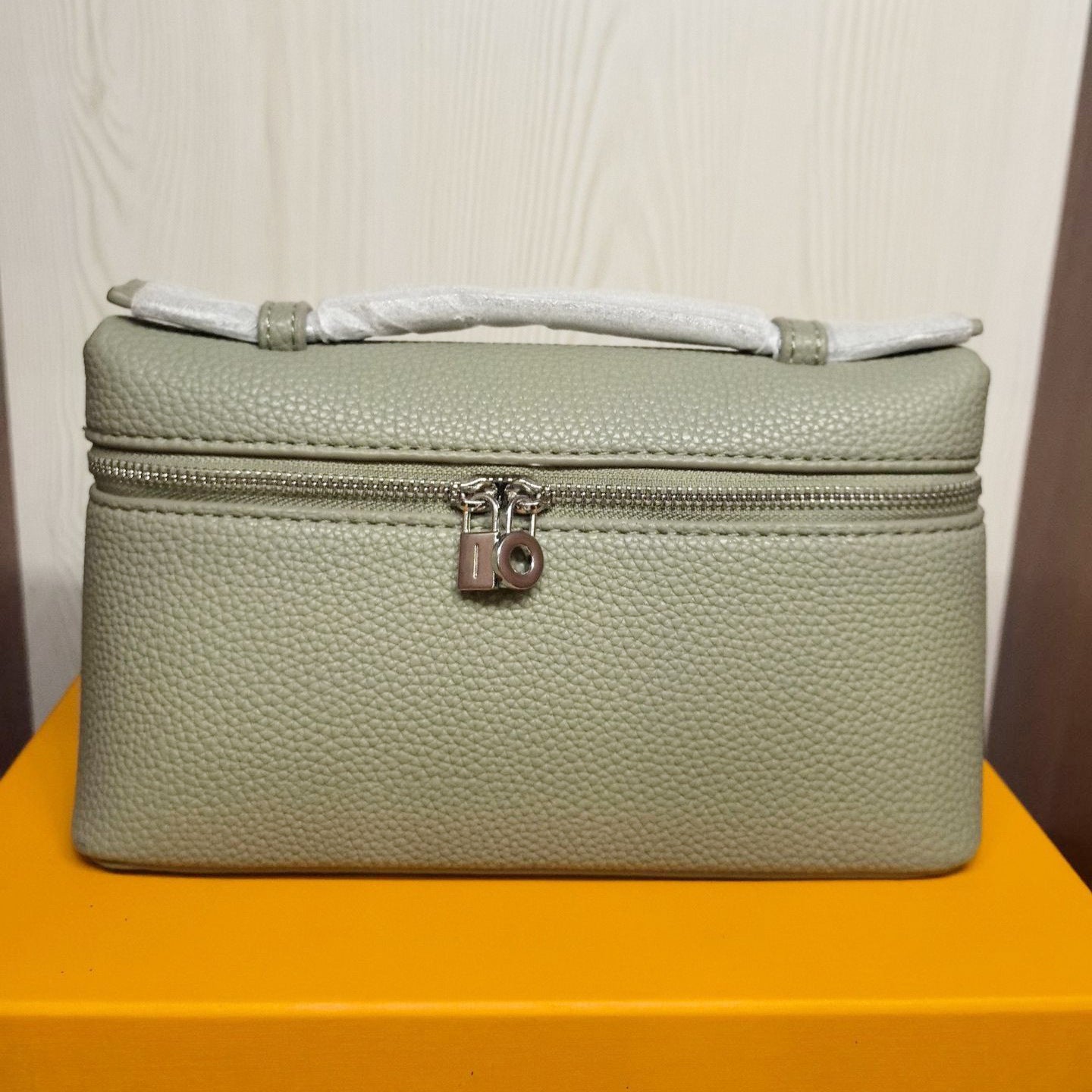 Lunch Box Female Original Label Lychee Pattern Small Square Bags