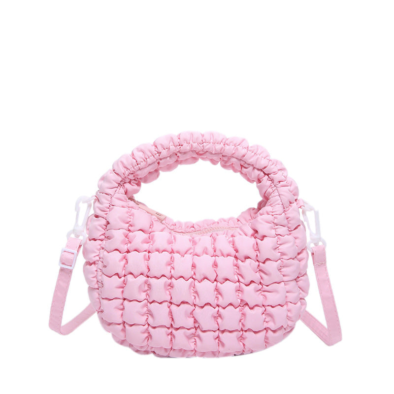 Women's Cloud Pleated Dumpling Niche Down Clothes Crossbody Bags