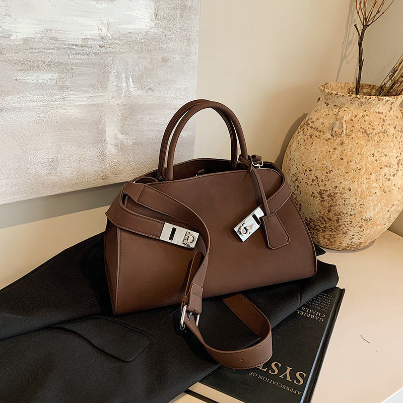 Attractive Glamorous Women's Capacity Texture Niche Bags