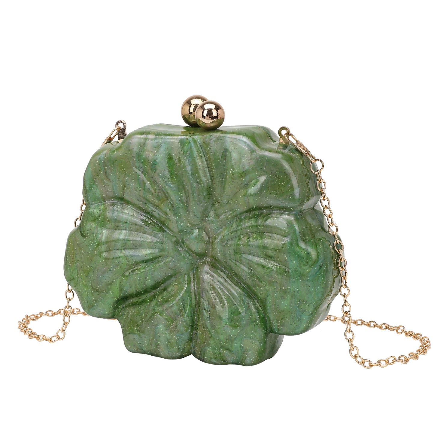 New Dinner Flower Multicolor Acrylic Fresh Bags