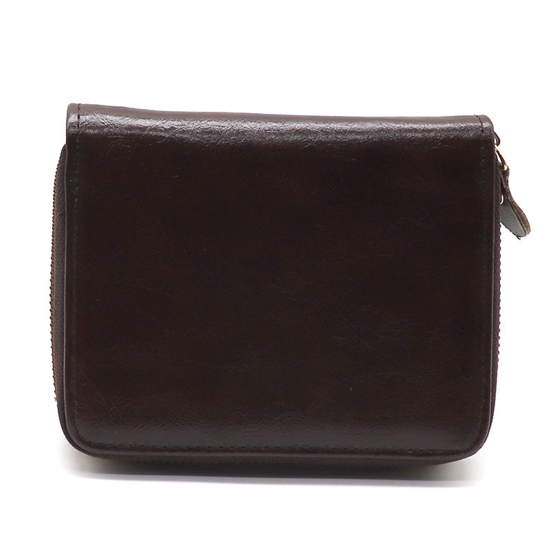 Vintage Organ Large Capacity Multifunctional Female Card Holder