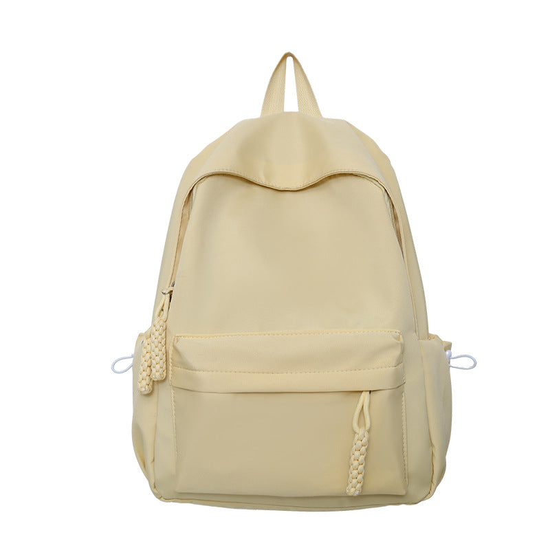 Candy Color Simple Large Capacity Leisure Backpacks