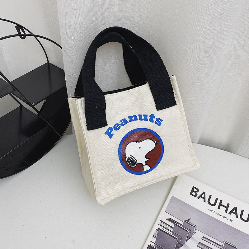 Women's Canvas Stylish Good Texture Simple Portable Handbags