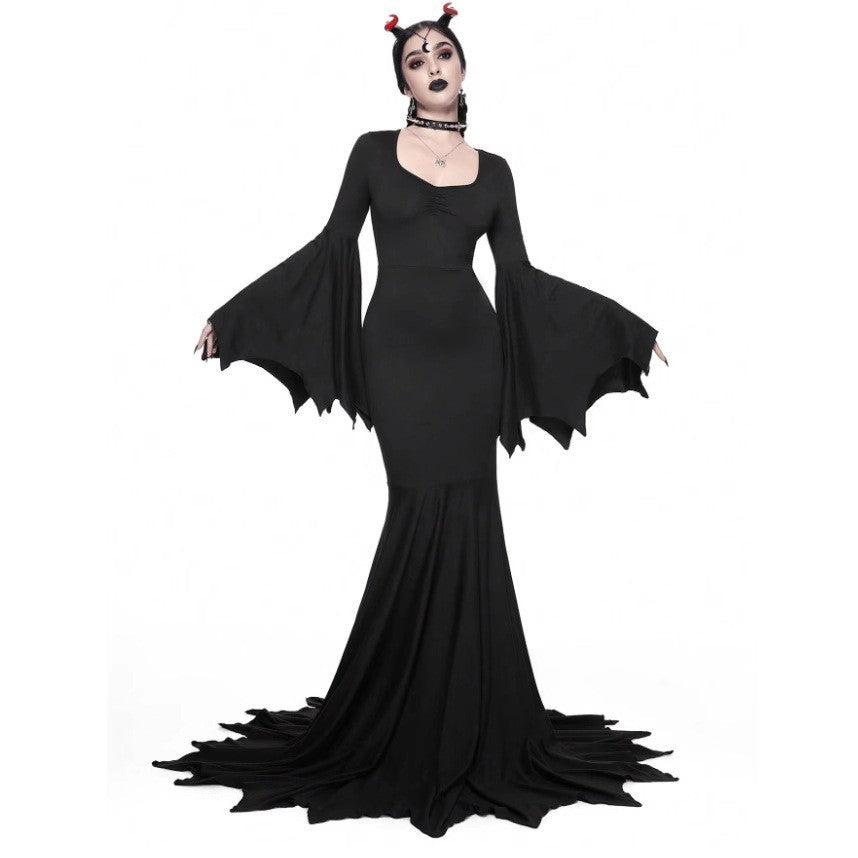 Women's Halloween Hot Fashion Elegant Slim Dress Batwing Dresses