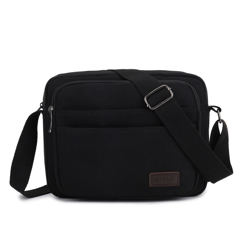 Men's New Canvas Simple Leisure Kit Men's Shoulder Bags