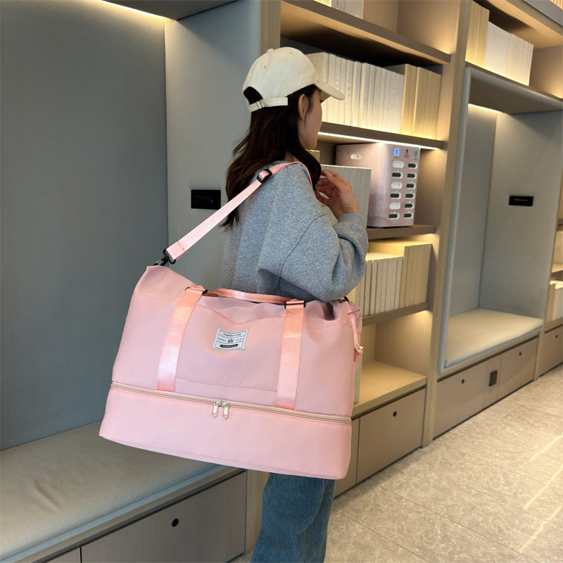 Large Capacity Wet Dry Separation Yoga Travel Bags