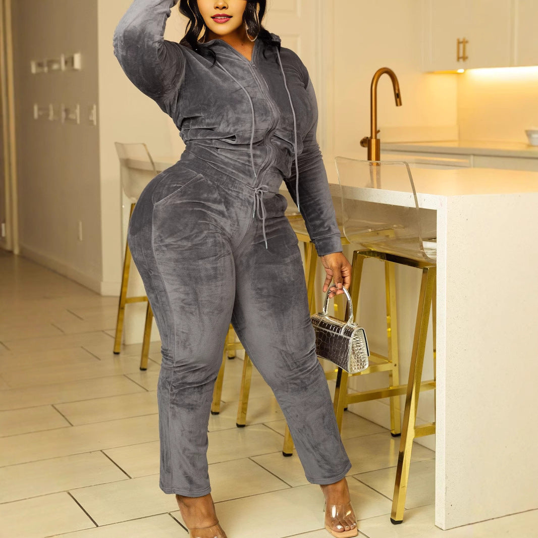 Women's Personality Slim Fit Fashion Sexy Sports Suits