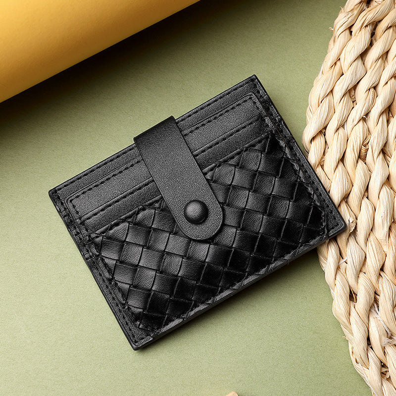 Women's & Men's & Certificate Leather Texture Driving License Card Holder