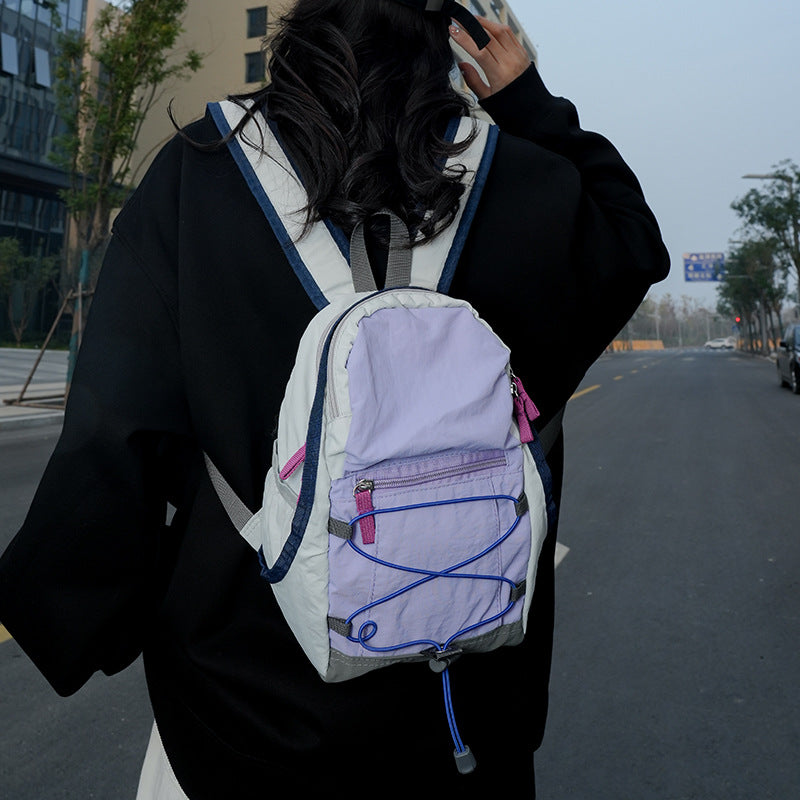 Women's Style Cute Drawstring Mini Lightweight Backpacks