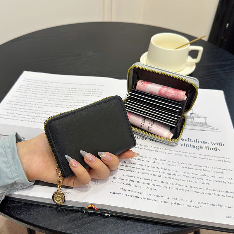 Women's Fashion Storage Classic Style Clutch Card Holder