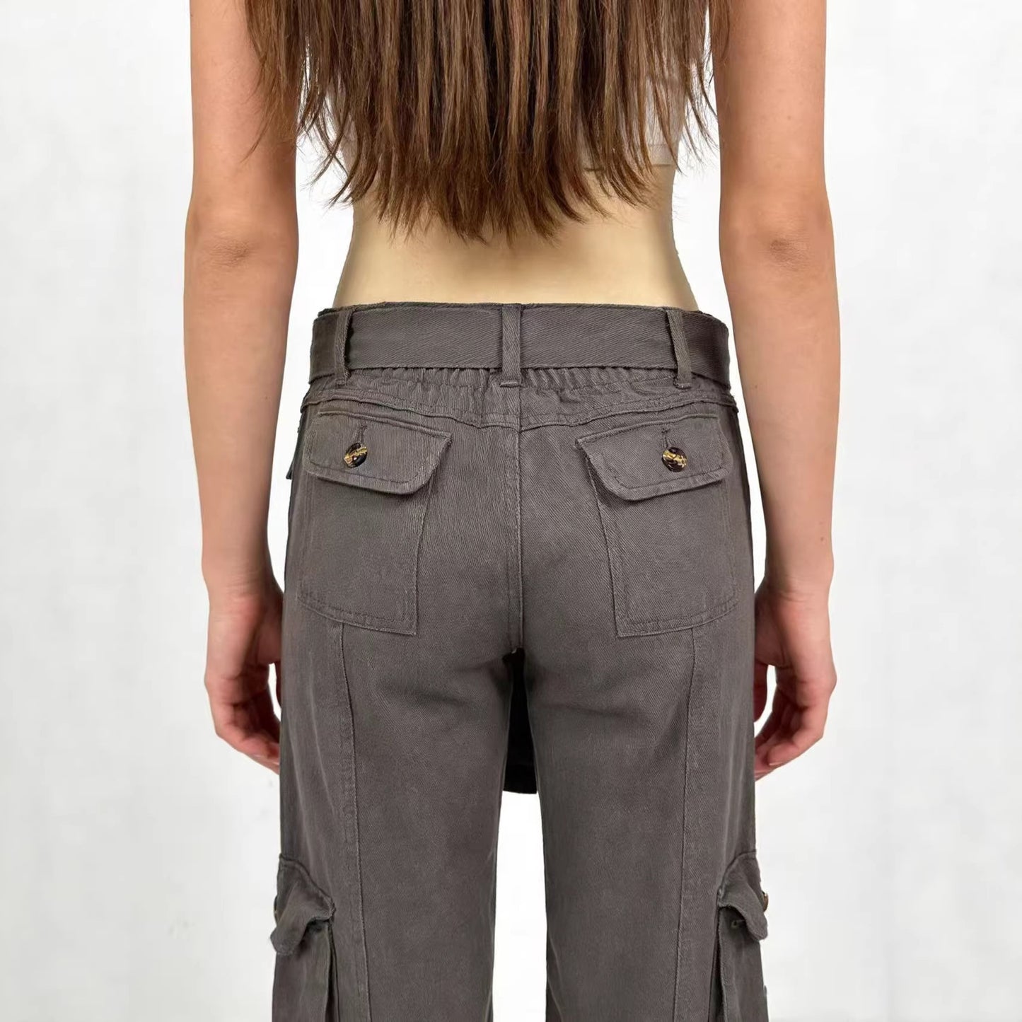 Women's Loose Oversized Wide Leg American Straight Pants