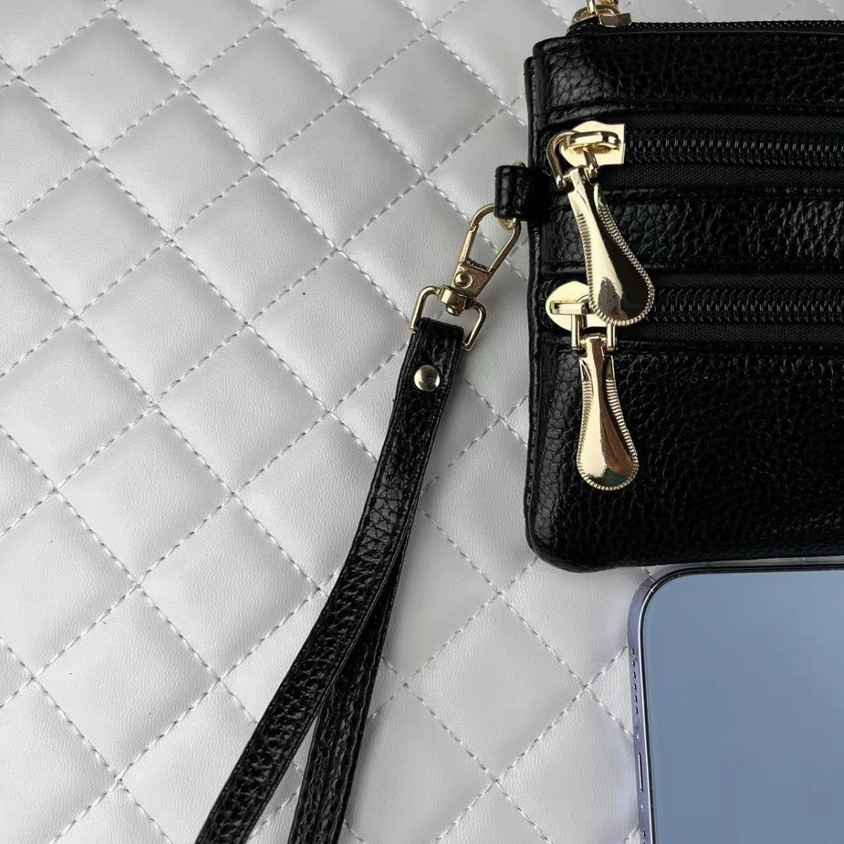 Women's Large Capacity Mobile Clutch Soft Long Phone Bags