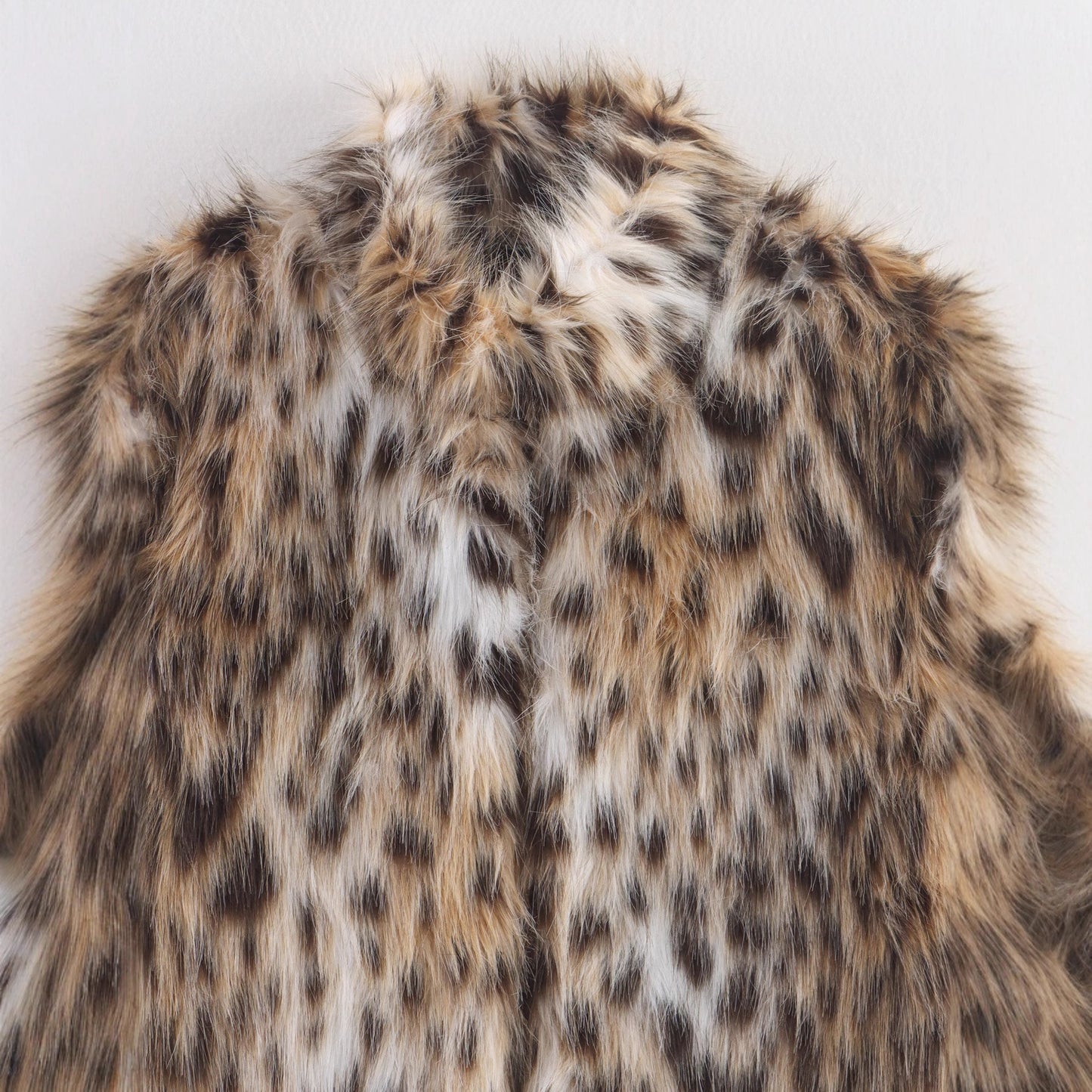 Women's Fashion Leopard Print Faux Fur Coats