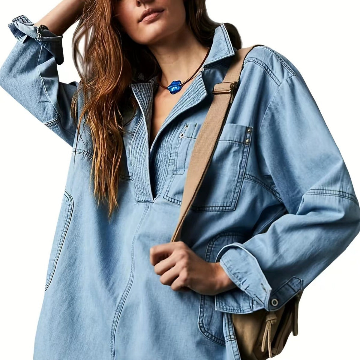 Classic Denim Long-sleeved Fashion Design Casual Jackets