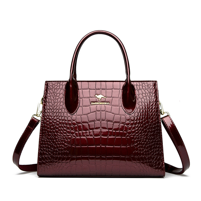 Elegant Classy Women's Patent Leather Glossy Handbags