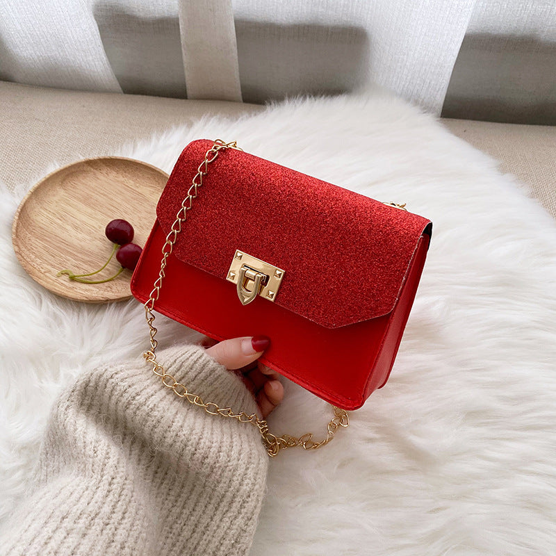 Women's Unique Mini Versatile Sequined Chain Crossbody Bags